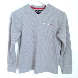 ABERCROMBIE ribbed v-neck pullover!!